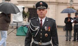 Su tarnyba policijoje atsisveikino V. Balynas