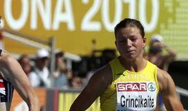 Klaipėdietė L. Grinčikaitė Europos čempionate - dvylikta