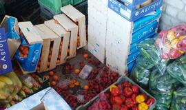 Klaipėdoje - šešėlinis vaisių ir daržovių prekeivių tinklas