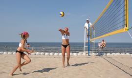 Paplūdimio tinklinio varžybos Melnragėje