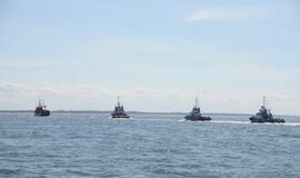 Dalia Grybauskaitė Klaipėdoje dalyvavo iškilmingoje žuvusiųjų jūroje pagerbimo ceremonijoje ir Etnografinėje pajūrio žvejo sodyboje surengtoje šventėje