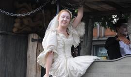 Spalvinga eisena nuskaidrino Jūros šventės nuotaiką