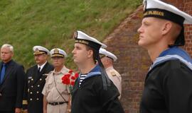 Ketvirtadienį Lietuvos jūrų muziejaus teritorijoje vyko tradicinė Lietuvos jūrininkų pagerbimo ceremonija.