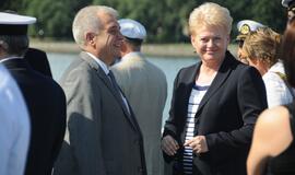 Dalia Grybauskaitė Klaipėdoje dalyvavo iškilmingoje žuvusiųjų jūroje pagerbimo ceremonijoje ir Etnografinėje pajūrio žvejo sodyboje surengtoje šventėje