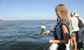 Dalia Grybauskaitė Klaipėdoje dalyvavo iškilmingoje žuvusiųjų jūroje pagerbimo ceremonijoje ir Etnografinėje pajūrio žvejo sodyboje surengtoje šventėje