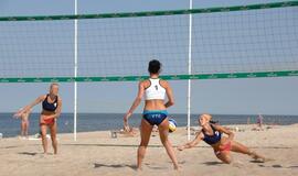 Paplūdimio tinklinio varžybos Melnragėje