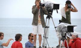 Filmo "Surviving D-Day" filmavimas Klaipėdoje