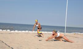 Paplūdimio tinklinio varžybos Melnragėje