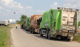 Gaisras Dumpių sąvartyne