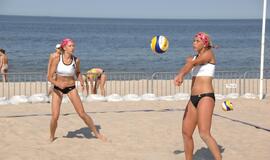 Paplūdimio tinklinio varžybos Melnragėje