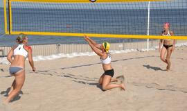 Paplūdimio tinklinio varžybos Melnragėje