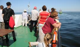 Dalia Grybauskaitė Klaipėdoje dalyvavo iškilmingoje žuvusiųjų jūroje pagerbimo ceremonijoje ir Etnografinėje pajūrio žvejo sodyboje surengtoje šventėje