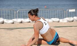 Paplūdimio tinklinio varžybos Melnragėje