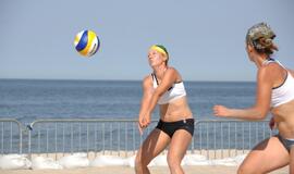 Paplūdimio tinklinio varžybos Melnragėje