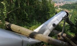 Vokietijoje galingi uraganai padarė didžiulę žalą, yra aukų