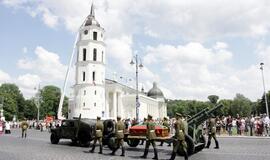 Prezidentas Algirdas Brazauskas išlydimas į Paskutinę kelionę