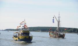 Dalia Grybauskaitė Klaipėdoje dalyvavo iškilmingoje žuvusiųjų jūroje pagerbimo ceremonijoje ir Etnografinėje pajūrio žvejo sodyboje surengtoje šventėje