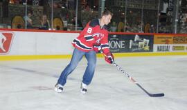 Klaipėdoje vieši ledo ritulininkas Dainius Zubrus