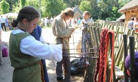 Dalia Grybauskaitė Klaipėdoje dalyvavo iškilmingoje žuvusiųjų jūroje pagerbimo ceremonijoje ir Etnografinėje pajūrio žvejo sodyboje surengtoje šventėje