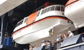 Klaipėdoje - kruizinis laivas "Mein shiff"