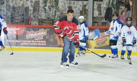 Klaipėdoje vieši ledo ritulininkas Dainius Zubrus