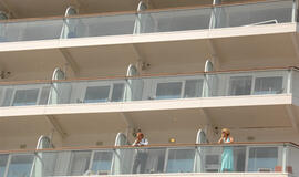 Klaipėdoje - kruizinis laivas "Mein shiff"