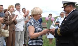 Ketvirtadienį Lietuvos jūrų muziejaus teritorijoje vyko tradicinė Lietuvos jūrininkų pagerbimo ceremonija.