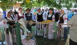 Dalia Grybauskaitė Klaipėdoje dalyvavo iškilmingoje žuvusiųjų jūroje pagerbimo ceremonijoje ir Etnografinėje pajūrio žvejo sodyboje surengtoje šventėje