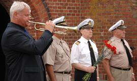 Ketvirtadienį Lietuvos jūrų muziejaus teritorijoje vyko tradicinė Lietuvos jūrininkų pagerbimo ceremonija.