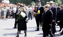 Prezidentas Algirdas Brazauskas išlydimas į Paskutinę kelionę