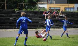 Klaipėdoje prasidėjo Roberto Poškaus futbolo turnyras