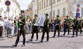Prezidentas Algirdas Brazauskas išlydimas į Paskutinę kelionę