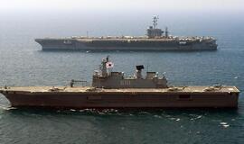 Pietų Korėjos ir JAV karinės pratybos baigėsi be incidentų