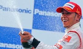 Belgijos "Grand Prix" lenktynes laimėjo britas Lewisas Hamiltonas