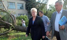 Dalia Grybauskaitė: tokio masto stichinės nelaimės Lietuva nematė 100 metų
