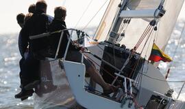 Kuršių marių regata: kapitonai sėdo į vaikų jachtas