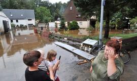 Europoje potvyniai nusinešė 8 žmonių gyvybes