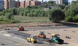 Naujausi vaizdai iš Klaipėdos arenos statybvietės