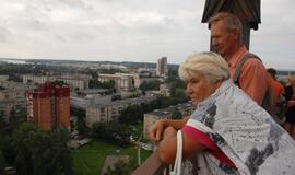 Žvilgsnis į Klaipėdą nuo bažnyčios bokšto
