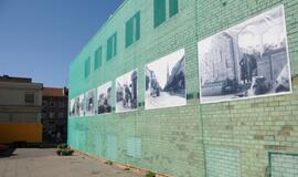 Senąją Klaipėdos turgavietę papuošė istoriniai atvaizdai