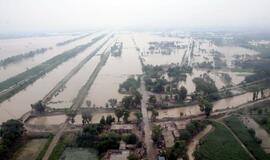 Dėl potvynių padėtis Pakistane lieka dramatiška
