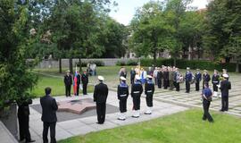 Klaipėdoje pagerbti žuvę užsienio kariai