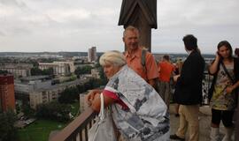 Žvilgsnis į Klaipėdą nuo bažnyčios bokšto