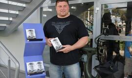 Žydrūnas Savickas Gargžduose pristatė savo autobiografiją