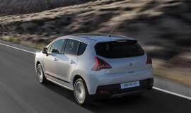 "Peugeot 3008 HYbrid4" - pirmasis pasaulyje dyzelinis "hibridas"