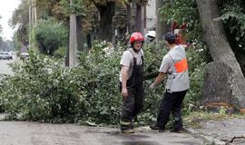 Prezidentė aplankys stichijos nusiaubtas vietas