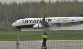 "Ryanair" keleivių srautas Lietuvoje išaugo 67 proc.