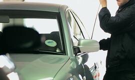 Sulaikyti trys automobilių vagys