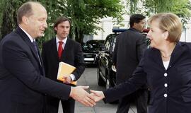 Andrius Kubilius sutarė su Angela Merkel dėl energetikos