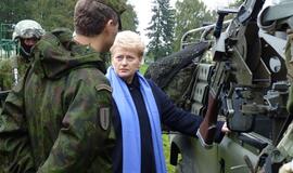 Dalia Grybauskaitė Klaipėdoje pakilo į dausas